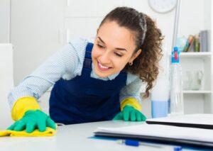What do professional cleaners do?