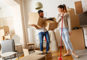 What is included in a move-in cleaning?