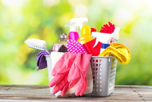 How do you make spring cleaning more efficient