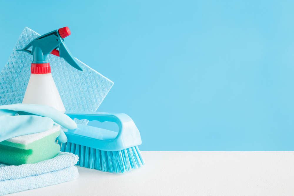 How do you disinfect your house from the flu?
