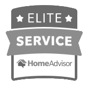 home advisor badge - elite service