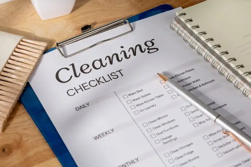 Weekly Cleaning Schedule: Keep Your Home Fresh, Tidy, and Healthy